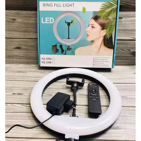 Lampa Circulara Make Up Profesionala Cu Touch Ring Light 30 CM LED Cu