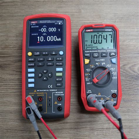 Uni T Ut Handheld Multifunction Process Calibrator Thermocouple Rtd