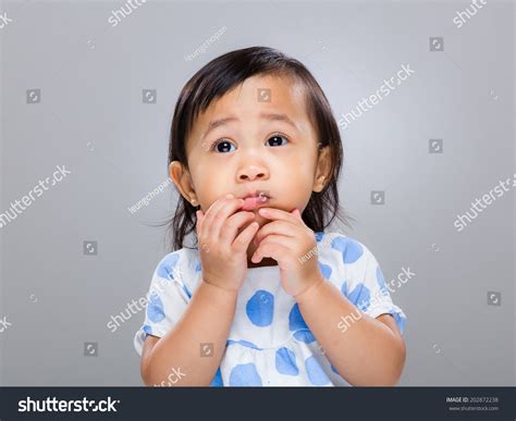 Baby Girl Funny Face Expression Stock Photo 202872238 | Shutterstock