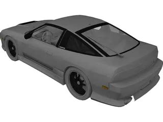 Nissan 200sx S13 Drift Spec 3D Model - 3DCADBrowser