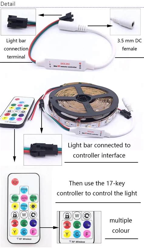 Spi Rf Led Controller Sp E Ws Ws B Pixel Addressable Led