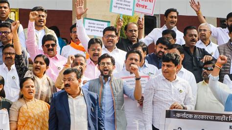 Uproar In Maha Legislature As Opposition Seeks Minister Abdul Sattars