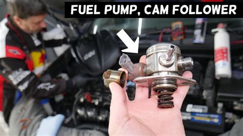 Kia Optima High Pressure Fuel Pump Replacement Removal Cam Follower