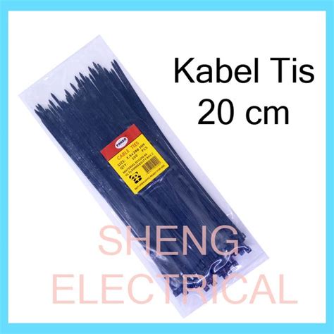 Jual Kabel Tis Cable Tie Kabel Ties 20 Cm 200 Mm Tali Ikat 20cm Cable