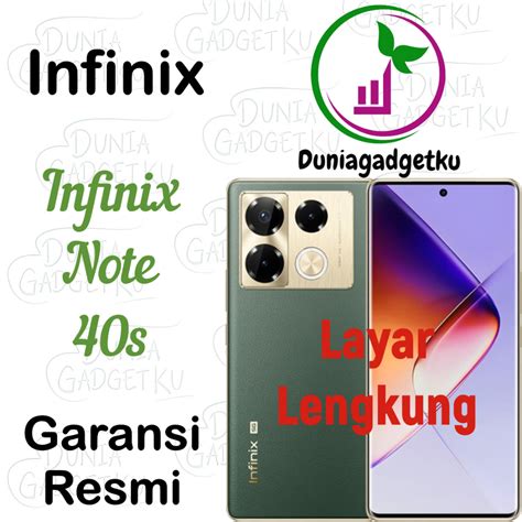 Jual Infinix Note 40s 8 256 GB Curved Display Garansi Resni Infinix