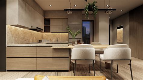 Small Apartment Design on Behance