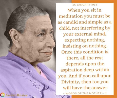 When you sit in #meditation you must be as candid and simple as a child ...