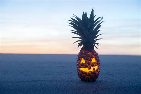 How To Carve A Spooky Pineapple Jack O Lantern For Halloween West