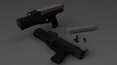 Wip 2 Battle Angel Alita Tuned Pistol By Clairegrube On Deviantart