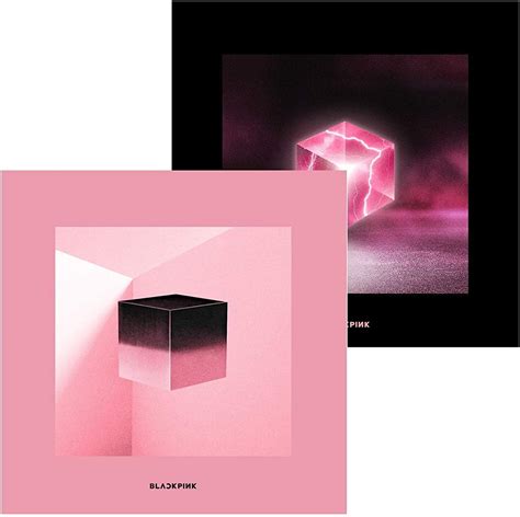 Yandg Blackpink Square Up Pink Ver 1st Mini Album Cdphotobookrenticular Lyricspostcard