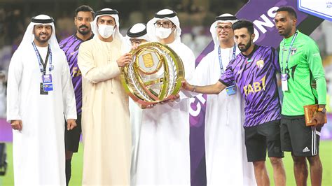 Al Ain Is Watching The League Shield For The 14th Time Teller Report