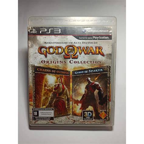 God Of War Origins M Dia F Sica Ps Shopee Brasil