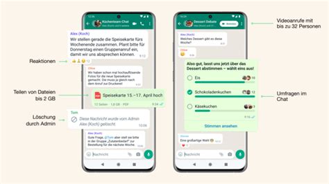 Mit Communities Tab Xxl Gruppen In Whatsapp Organisieren