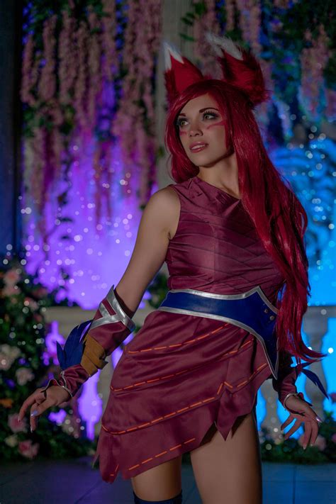 Octokuro Nude Model Xayah NudeCosplayGirls