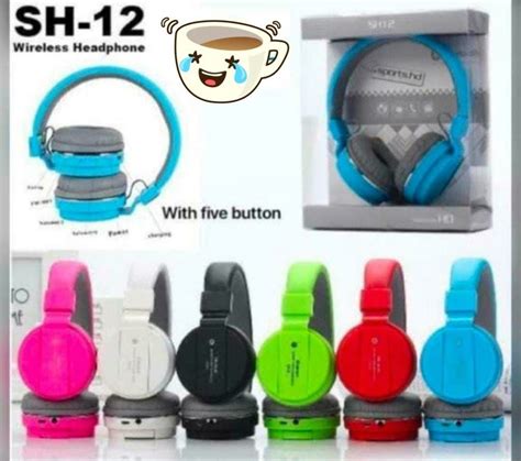 Over The Head Multicolor Wireless Bluetooth Headphone Grm Model