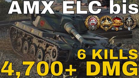 World Of Tanks AMX ELC Bis 6 Kills 4 7K Damage YouTube