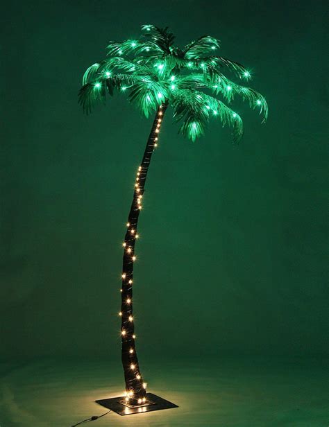 Lightshare 7ft Palm Tree Light For A Warm And Sparkling Holiday Night 12999 And Free Shipping