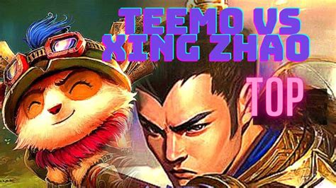 TEEMO VS XING AU TOP YouTube