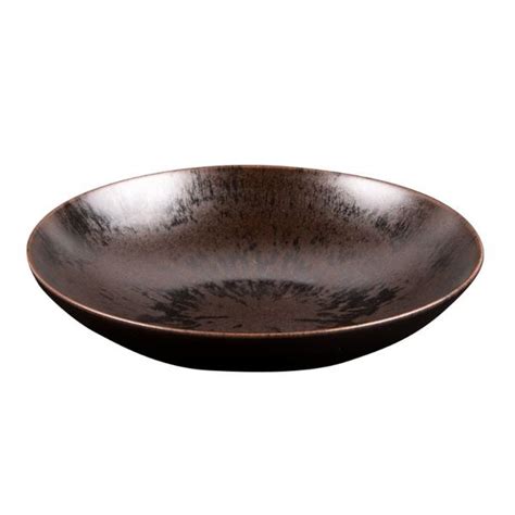 Assiette Calotte Onyx Noir Cm Table Passion Ambiance Styles