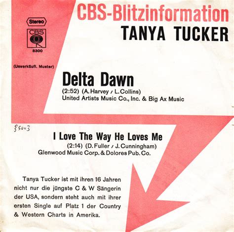 Tanya Tucker - Delta Dawn (1972, Vinyl) | Discogs