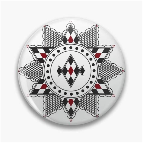 Badge Motifs Poterie Kabyle Par Eldjama D Coration Kabyle