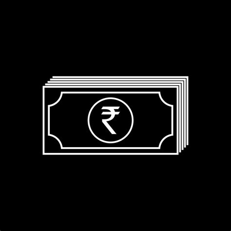 India Currency, INR, Rupee Icon Symbol. Vector Illustration 10939314