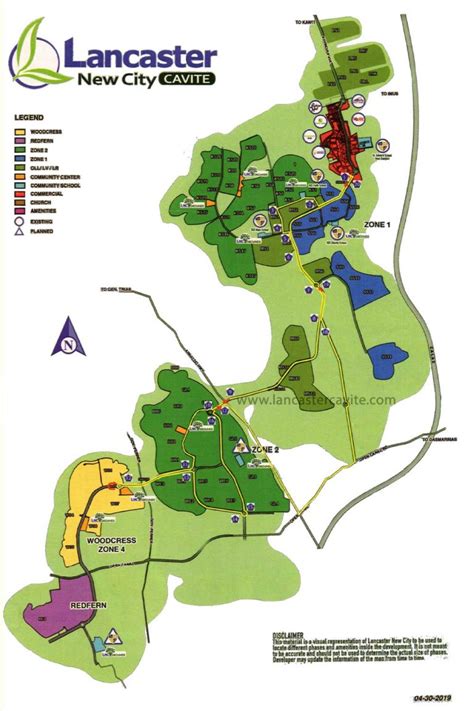 Lancaster New City Cavite Map