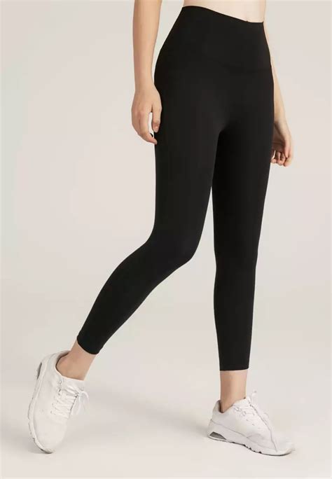 Buy Happy Fridays Nude Yoga Cropped Tights No Front Crotch Line Dsg Online Zalora Malaysia