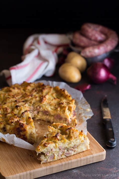 Sbriciolata Di Patate E Salsiccia Secondi Piatti Veloci Ricette Patate