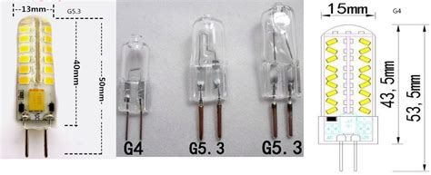 G6.35 GY6.35 LED bulb 12V 24V : LED light bulbs Dimmable led bulbs, 12V ...