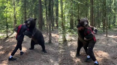 Watch SLAUGHTER TO PREVAIL Frontman Wrestles A Bear