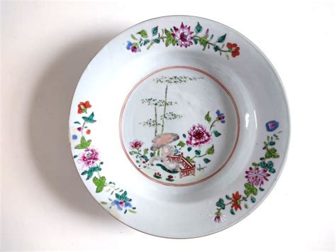 Plate India Company Famille Rose Porcelain China Catawiki