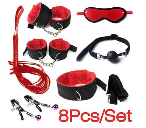 Sm Leather Bondage Sets Restraint Kits For Women And Couples Couples