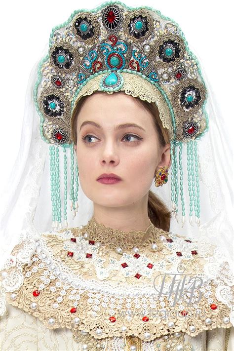 Кокошник царский - купить за 18000 руб: недорогие кокошники в СПб