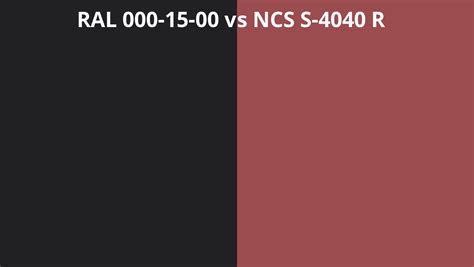 Ral Vs Ncs S R Ral Colour Chart Uk