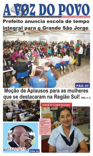 Calam O Jornal A Voz Do Povo Edi O