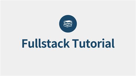 Fullstack Tutorial｜explainthis