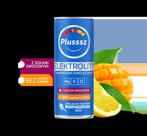 Plusssz Elektrolity Nawodnienie Complex Drink Plusssz