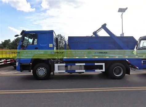 SINOTRUK 12CBM Skip Loader Garbage Truck CSCTRUCK Municipal Truck