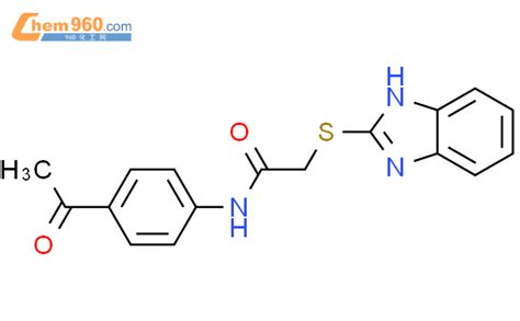 N Acetylphenyl H Benzodiazol Ylsulfanyl