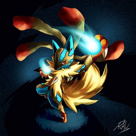 Mega Lucario By Haychel On Deviantart