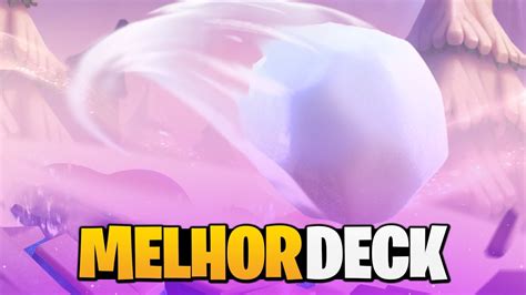 Melhor Deck Para O Desfio Da Guerra De Neve Youtube