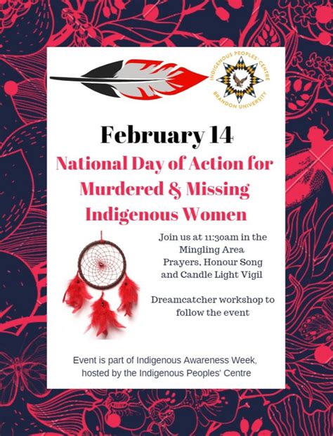 National Day Of Action For Missing And Murdered Indigenous Women