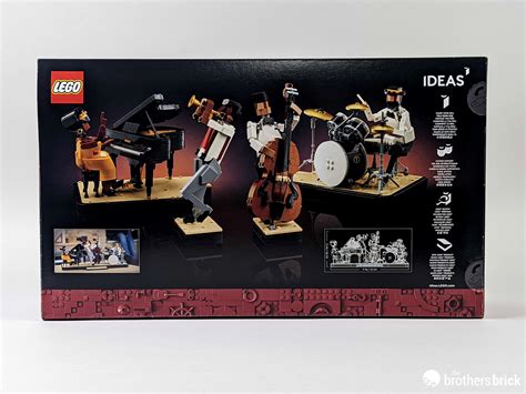 LEGO Ideas 213 34 Jazz Quartet TBB Review 2 The Brothers Brick