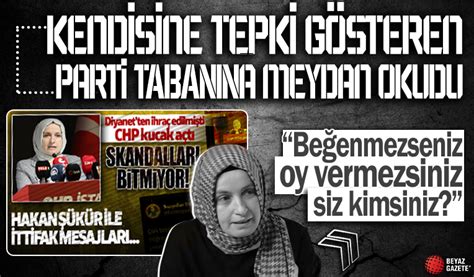 Fet C Hakan K R E Ittifak Mesajlar Veren Chp Li Fatma Yavuz