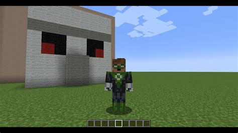 Minecraft ta Demir Golem Kafası Heykeli Yapımı YouTube