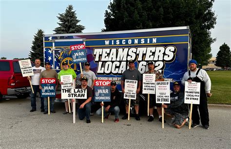 Teamsters Go On Strike At New Dairy Select Milk To Protest Unfair Labor