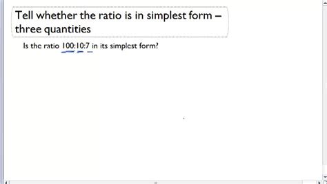 Writing Ratios Of Three Quantities In Simplest Form Example 2 Video Arithmetic Ck 12