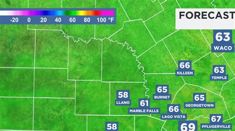 Austin Texas Weather Forecast Map | Kids Matttroy