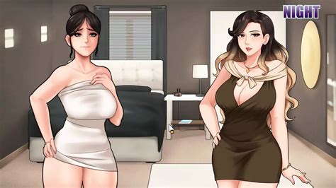 House Chores Part Yoga Milf Workout By Loveskysan Cartoon Cartoon Porn Xhamster